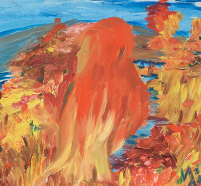 Осень. Картина Ильи Лагутенко